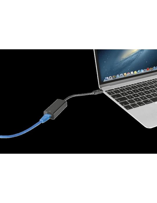 Adaptor trust usb-c to ethernet adapter  
specifications general height of Trust - 1