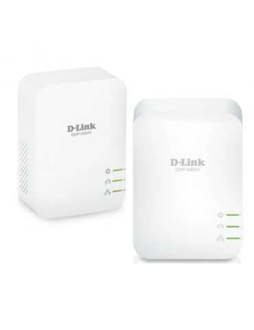 Powerline d-link adaptor powerline av2 1000 gigabit 1000mbs D-link - 1 - Tik.ro