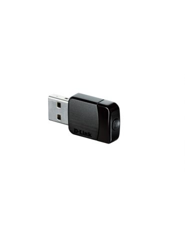 Adaptor wireless d-link ac600 dual-band 433/150mbps micro usb2.0 buton wps D-link - 1 - Tik.ro