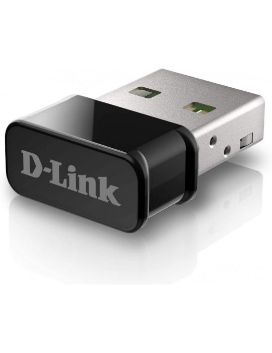 Adaptor wireless d-link ac1300 dwa-181 mu-mimo wi-fi nano usb 2.0 D-link - 1