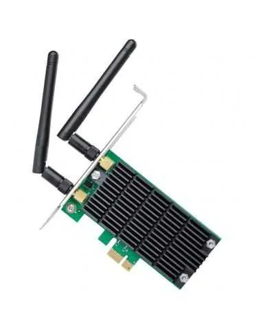Adaptor wireless tp-link ac1200 dual-band 867/300mbpspci-e 2 antene detasabile standarde Tp-link - 1 - Tik.ro