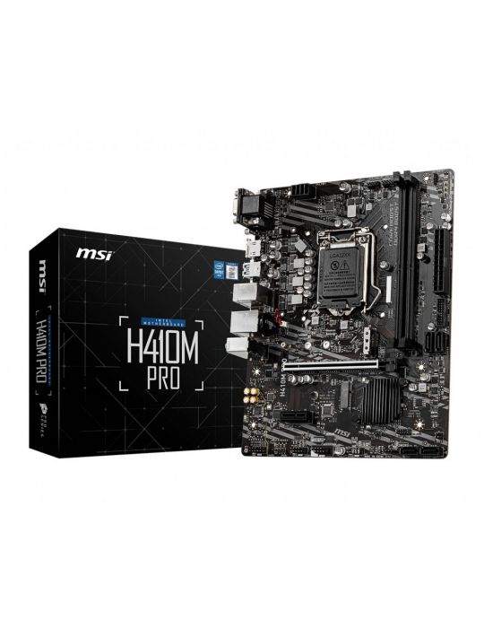MSI H410M-PRO plăci de bază Intel H410 LGA 1200 micro-ATX Msi - 1