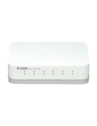 Switch d-link go-sw-5g 5 porturi gigabit desktop plastic dlinkgo D-link - 1