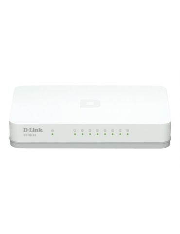 Switch d-link go-sw-8g 8 porturi gigabit desktop plastic dlinkgo D-link - 1