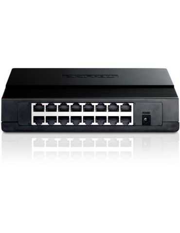 Switch tp-link tl-sf1016d 16 porturi 10/100mbps desktop plastic Tp-link - 1 - Tik.ro