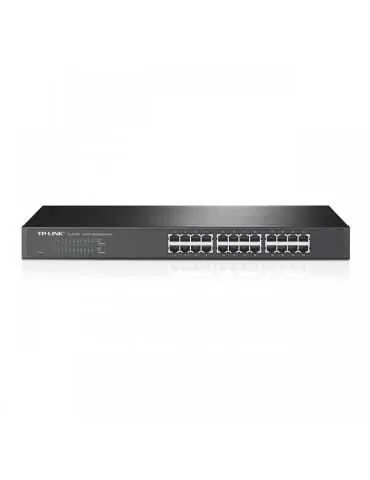 Switch tp-link tl-sf1024 24 porturi 10/100mbps 1u 19 rackmount metal Tp-link - 1 - Tik.ro