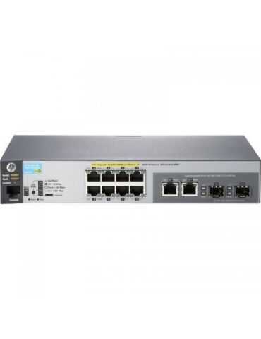 Hpe switch 2530 8 porturi gigabit 2 porturi dual-personality rackabilstackabil Aruba networks - 1