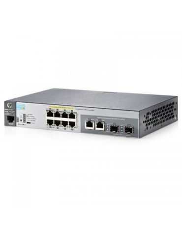 Hpe switch 2530 8 porturi gigabit 2 porturi dual-personality rackabilstackabil Aruba networks - 1