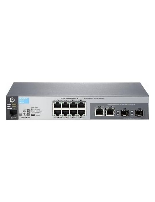 Hpe switch 2530 8 porturi gigabit 2 porturi dual-personality rackabillayer Aruba networks - 1