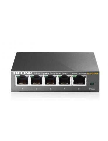 Switch tp-link tl-sg105e 5 porturi gigabit desktop easy smart 16gbpscapacity Tp-link - 1