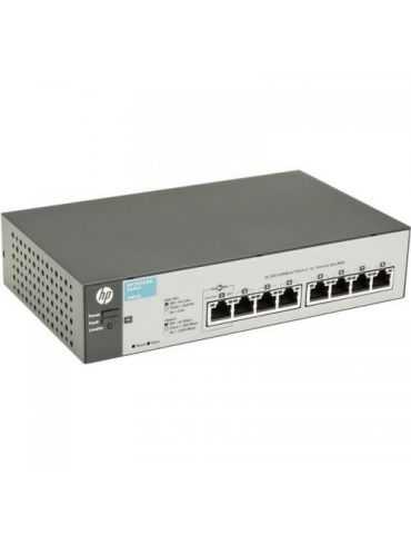 Hpe switch 1820 8 porturi gigabit porturi 11.9 mpps layer Aruba networks - 1