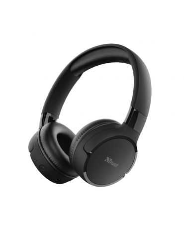 Trust Zena Căști Prin cablu & Wireless Bandă de fixare pe cap Calls/Music Micro-USB Bluetooth Negru Trust - 1