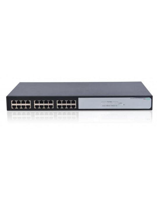 Hpe switch 1420 24 porturi gigabit 2 porturi sfp rackabil Aruba networks - 1