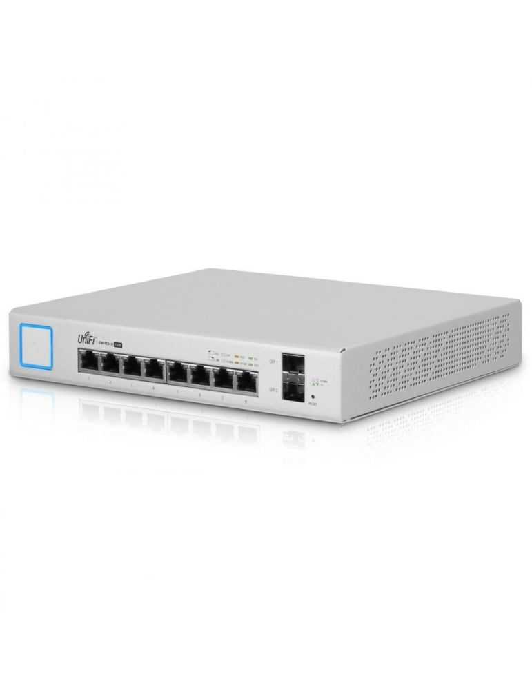 Ubiquiti unifi switch 8 ports 150w managed gigabit ethernet(10/100/1000) rj-45