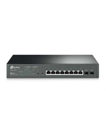 Tp-link jetstream 8-port gigabit smart poe+ switch with 2 sfp Tp-link - 1 - Tik.ro