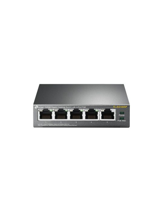 Tp-link 5-port gigabit desktop switch with 4-port poe tl-sg1005p 5* Tp-link - 1