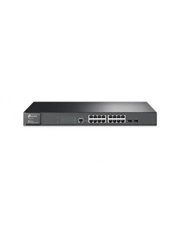 Tp-link jetstream 16-port gigabit l2 managed switch with 2 sfp Tp-link - 1 - Tik.ro