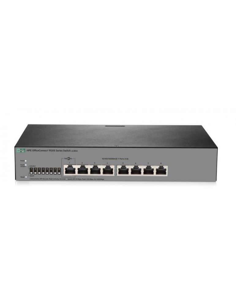 Hpe 1920s 8g switch managed 8 x rj45 autosensing 10/100/1000