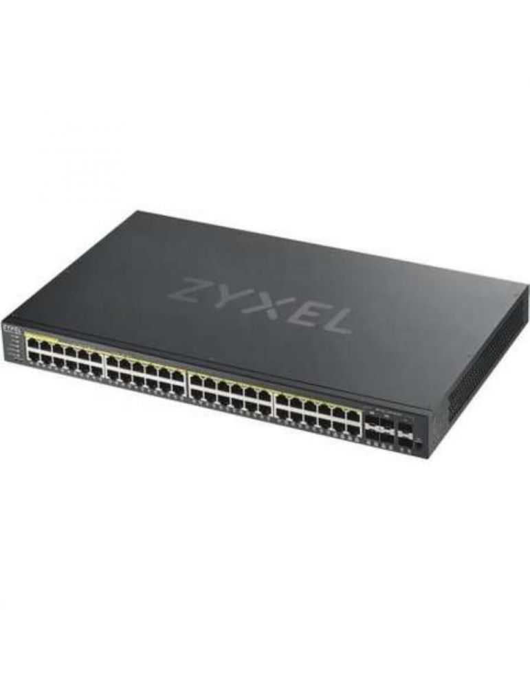 Switch ZyXEL GS1920-48HPv2, 44xRJ45, 4xcombo (RJ45/SFP), 10/100/1000, PoE