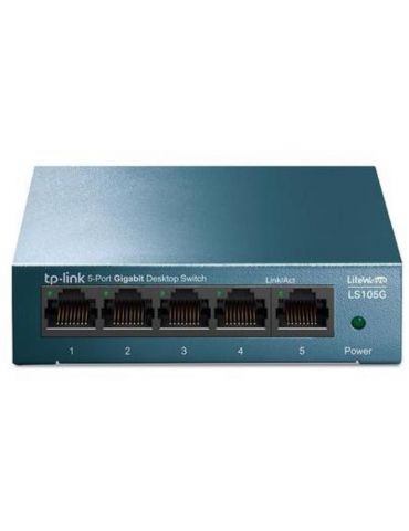 Tp-link 5-port gigabit switch ls1005g standards and protocols: ieee 802.3i/802.3u/ Tp-link - 1 - Tik.ro