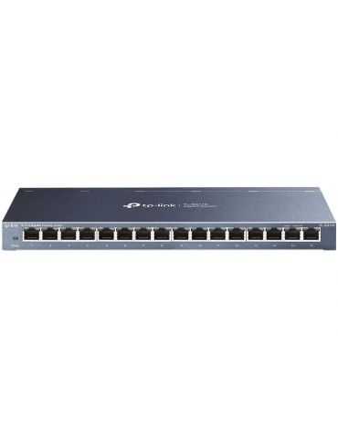 Switch tp-link tl-sg116e 16 porturi gigabit standards and protocols:iieee 802.3i Tp-link - 1 - Tik.ro
