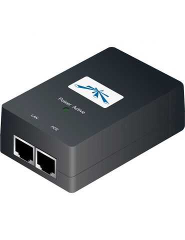 Ubiquiti poe 48v-24w gigabit power adapter poe-48-24w-g gigabit lanport voltage Ubiquiti - 1 - Tik.ro