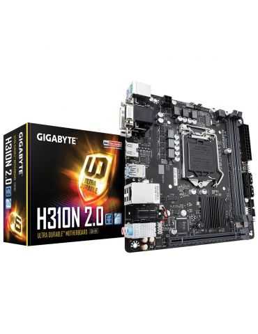 Gigabyte H310N 2.0 plăci de bază Intel H310 Express LGA 1150 (Mufă H4) mini ITX Gigabyte - 1