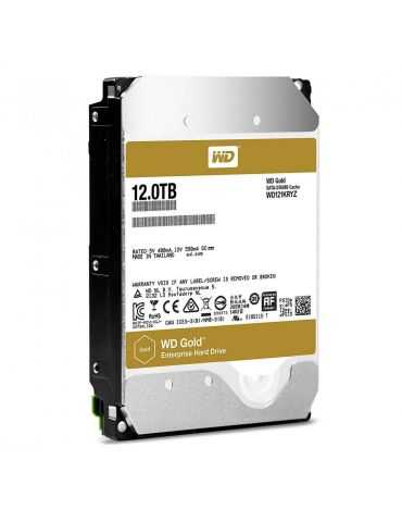 Hdd intern wd 3.5 12tb gold sata3 7200rpm 256mb Wd - 1 - Tik.ro