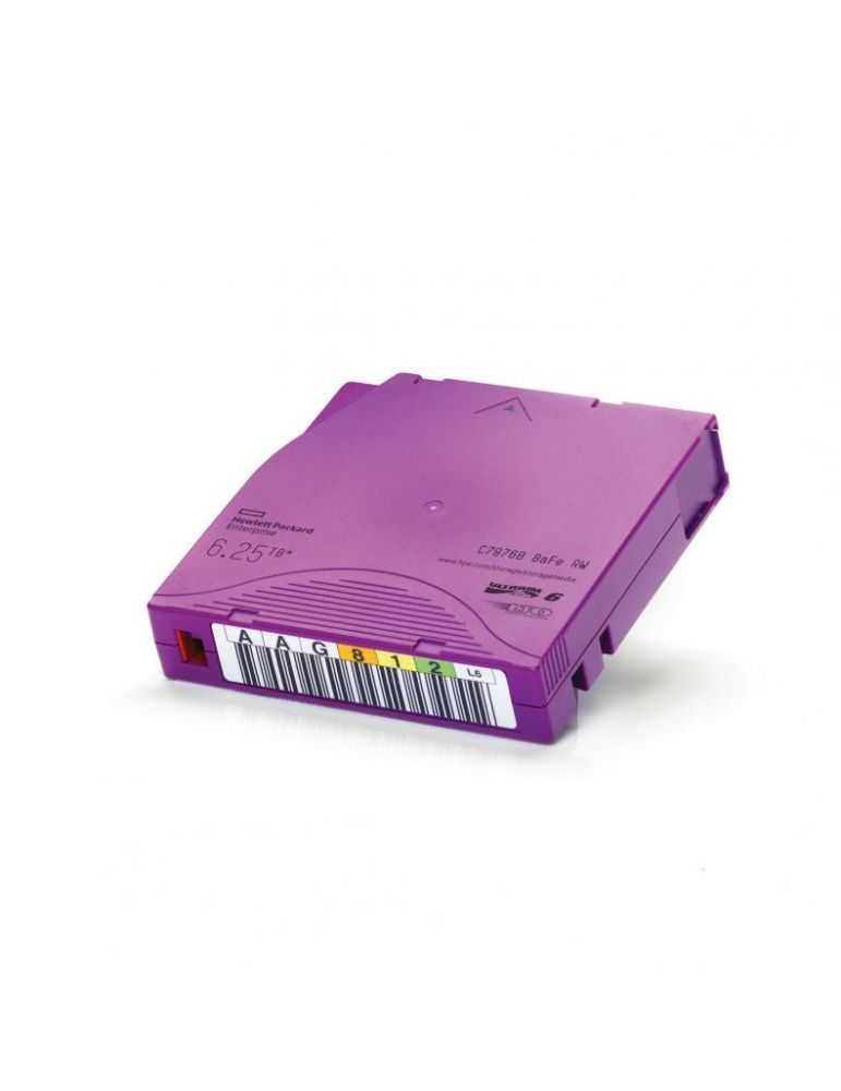 Hpe lto-6 bafe rw custom labeled 20 pk