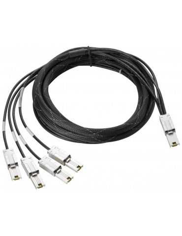 Hpe storageworks 4m external mini-sas to 4x1 mini-sas cable Hpe - 1