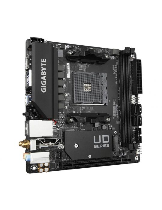 Gigabyte A520I AC plăci de bază AMD A520 Mufă AM4 mini ITX Gigabyte - 3
