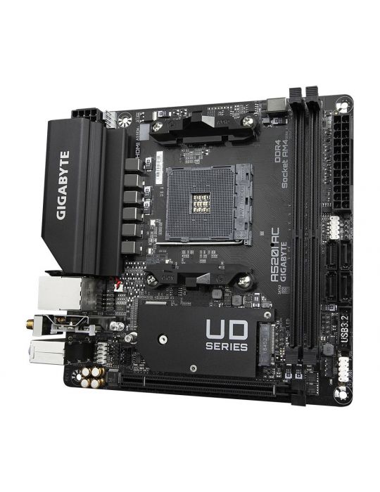 Gigabyte A520I AC plăci de bază AMD A520 Mufă AM4 mini ITX Gigabyte - 4