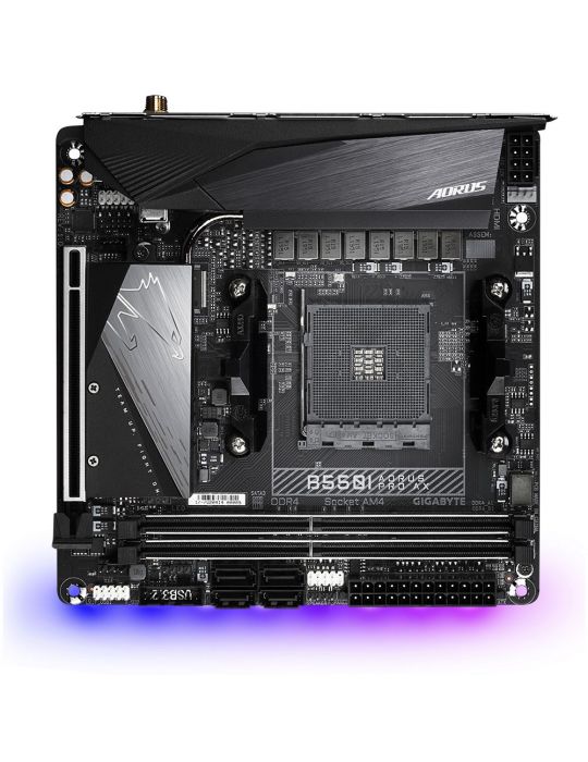 Gigabyte B550I AORUS PRO AX AMD B550 Mufă AM4 mini ITX Gigabyte - 2