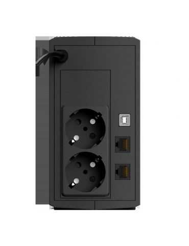 Ups njoy keen 800 800va/480w line-interactive 2 prize schuko cu Njoy - 1