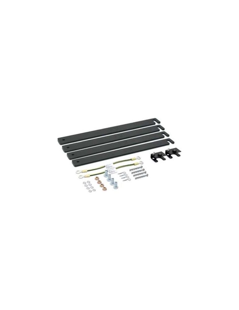 Cable ladder attachment kit power cable troughs