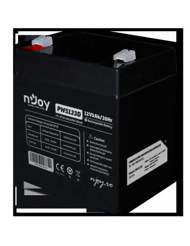 Acumulator vrla njoy 12v pw5123d terminal t2 over 260 cycles Njoy - 1 - Tik.ro