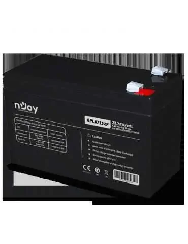 Acumulator njoy gpl07122f 12v 22.72w/cell  capacitate 22.72w/cell evaluat la 165v/cell@15 Njoy - 1 - Tik.ro