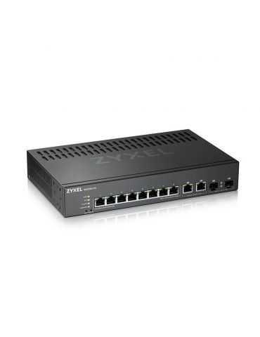 Zyxel GS2220-10-EU0101F switch-uri Gestionate L2 Gigabit Ethernet (10/100/1000) Negru Zyxel - 1 - Tik.ro