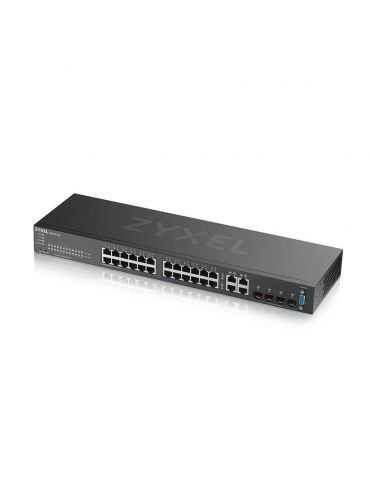 Zyxel GS2220-28-EU0101F switch-uri Gestionate L2 Gigabit Ethernet (10/100/1000) Negru Zyxel - 4