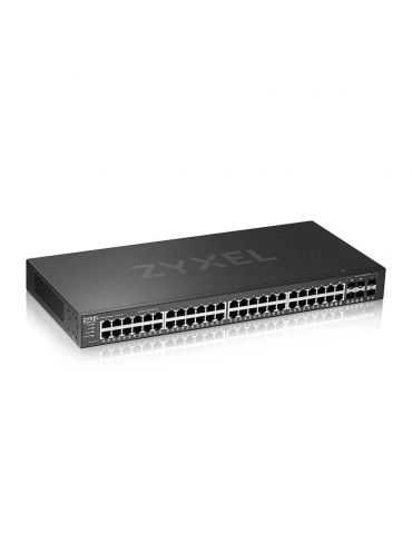Zyxel GS2220-50-EU0101F switch-uri Gestionate L2 Gigabit Ethernet (10/100/1000) Negru Zyxel - 1