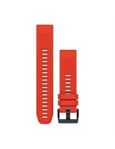 Curea ceas garmin fenix 5 silicon red 010-12496-03 Garmin - 1 - Tik.ro