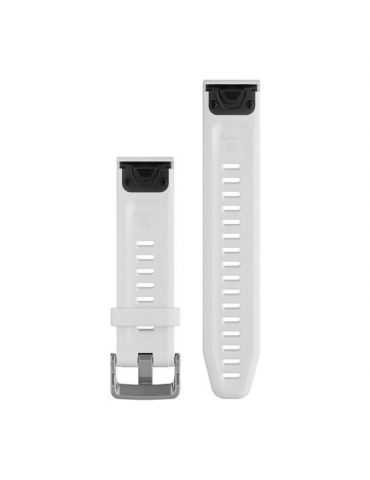Curea ceas garmin quickfit 20 mm silicon alb carrara Garmin - 1 - Tik.ro