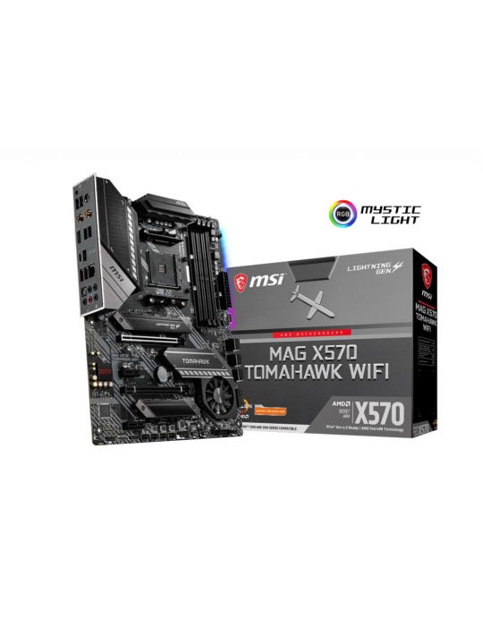 MSI MAG X570 TOMAHAWK WIFI plăci de bază AMD X570 Mufă AM4 ATX Msi - 6