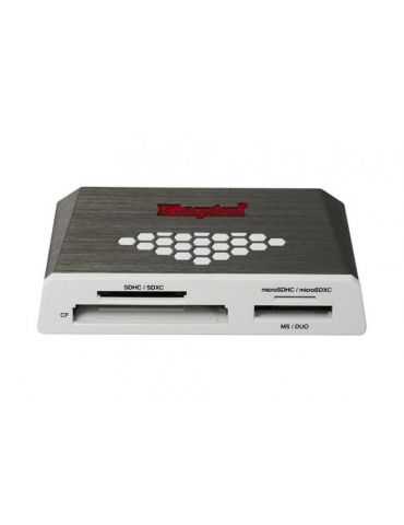 Card reader kingston usb 3.0 carduri suportate: cf/sd/sdhc/uhs-i/sdxc/ush-i /microsdhc/memory stick Kingston - 1