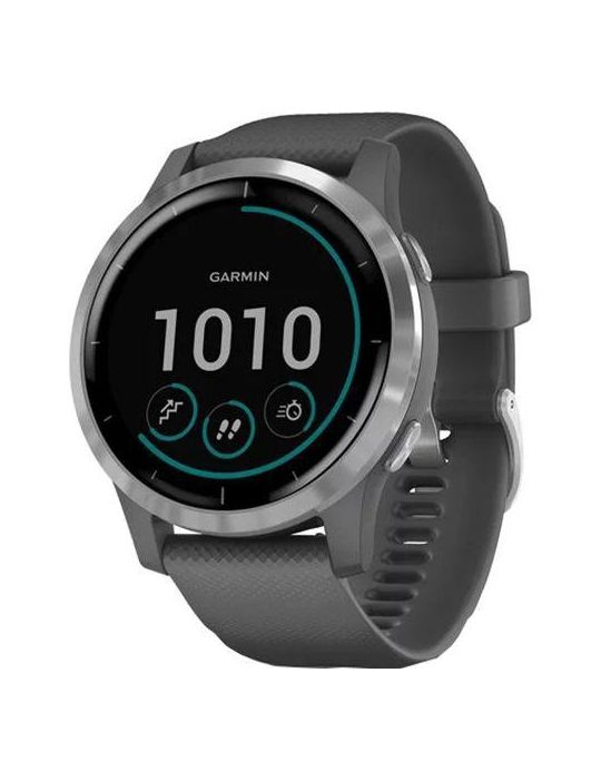 Smart watch garmin vivoactive 4 shadow gray/silver seu smart notifications Garmin - 1