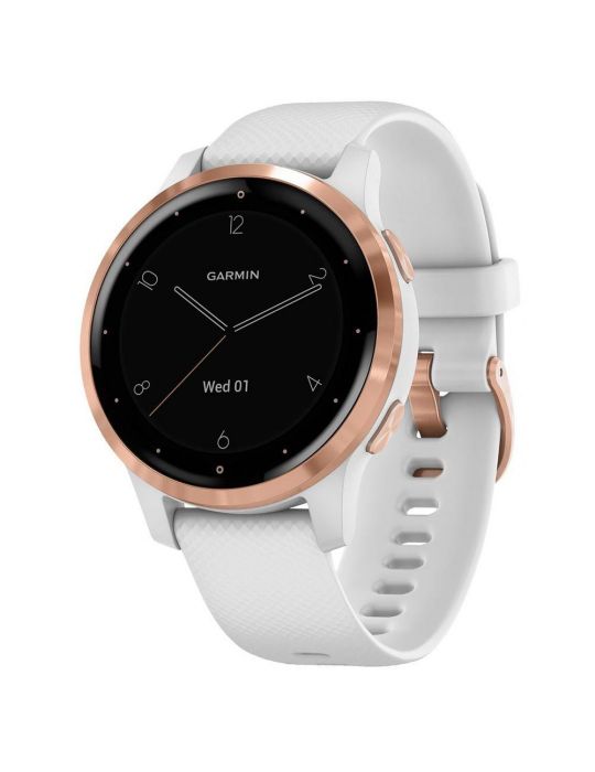Smart watch garmin vivoactive 4s white/rose gold seu smart notifications Garmin - 1