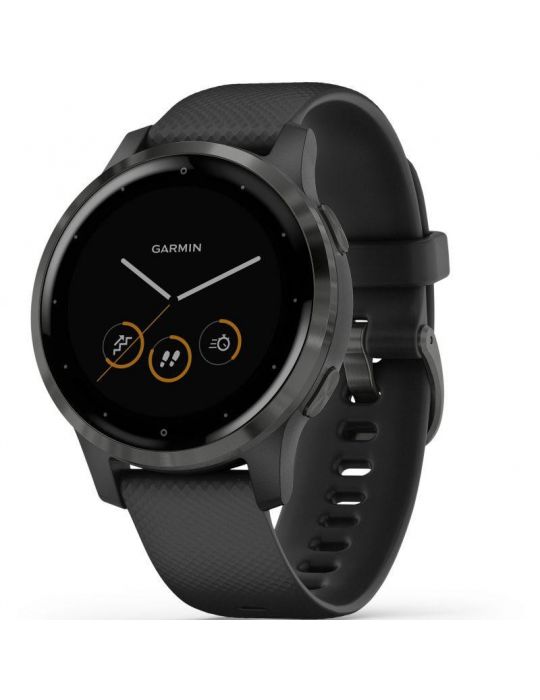 Smartwatch garmin vivoactive 4s black/slate silicone gps smart notifications bluetooth Garmin - 1
