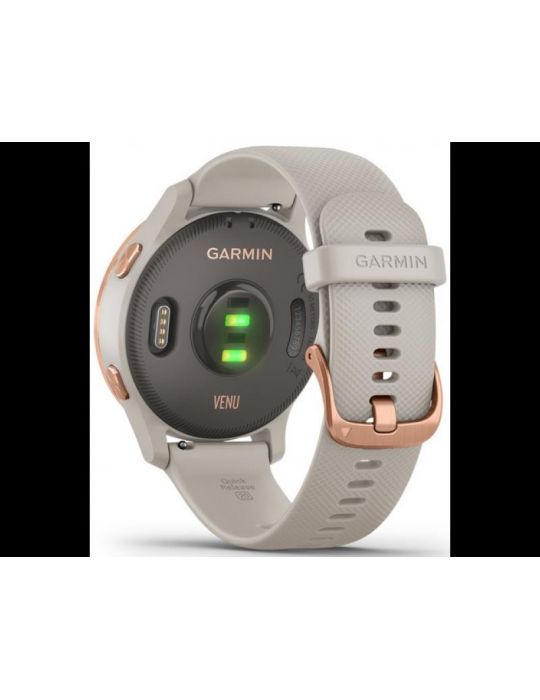 Smart watch garmin venu light sand/rose gold seu smart notifications Garmin - 1