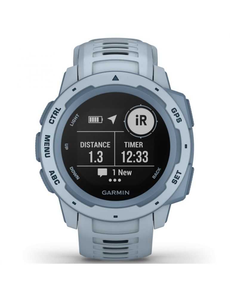 Gps watch garmin instinct sea foam -ceas inteligent garmin instinct