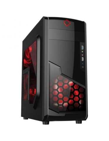 Carcasa rpc middle tower atx fara sursa matx buton power Rpc - 1